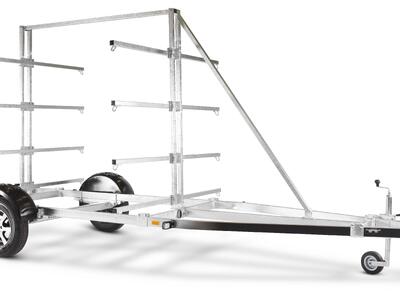 Brenderup 160750UB CX Kanu-/Kajak Anhänger