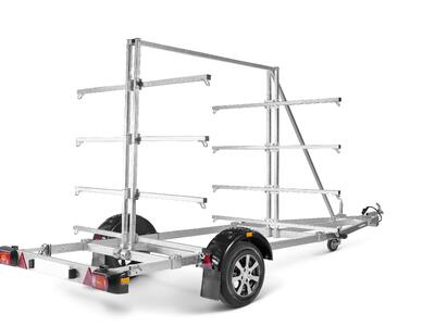 Brenderup 160750UB CX Kanu-/Kajak Anhänger