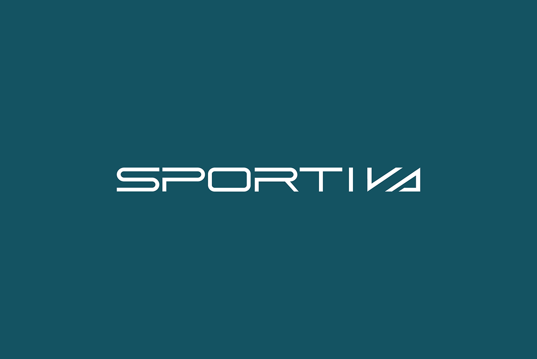 Sportiva Quads Logo mit einem blauen Hintergrund