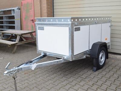 VDM Trailers Deckelanhänger 750 Kg 200x100x64 weiss