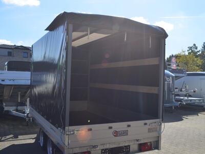 Saris Hochlader 2000 Kg 3060x1700x1800 mm Plane schwarz