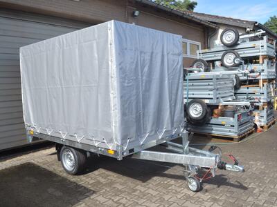 Saris Hochlader 1500 Kg 2560x1500x1600 mm Plane grau