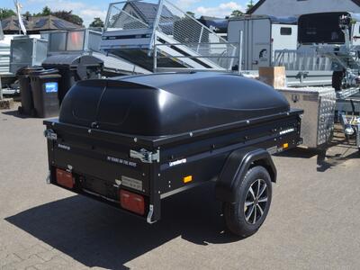 Brenderup 1205SUB 750 Kg 204x116x35 kippbar Black Edition Deckel