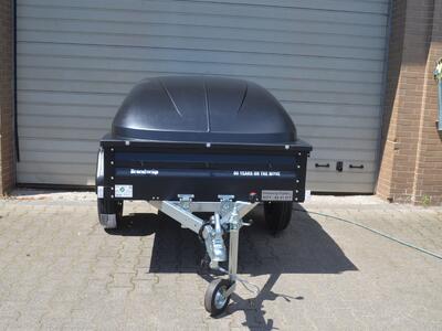 Brenderup 1205SUB 750 Kg 204x116x35 kippbar Black Edition Deckel