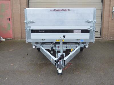 Brenderup 3 Seitenkipper 2700 Kg 3250x1800x800 mm TT5325ATB Bordwandaufsatz