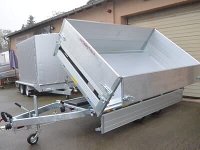 Brenderup 3 Seitenkipper 2700 Kg 3250x1800x800 mm TT5325ATB Bordwandaufsatz