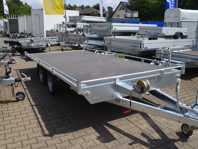 Mietanhänger 18 Autotransporter 3500 Kh 4500x2200 mm