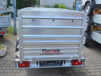 Mietanhänger 7 Aufsatz 1300 Kg 2230x1250x1000 mm