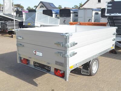 Saris Heckkipper 1500 Kg 256x150x60 H-Pumpe dop. Bordwand