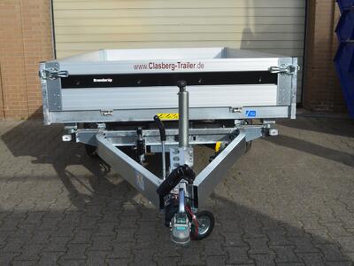 Brenderup 3 Seitenkipper 3500 Kg 325x180x35 TT5325ATB3500 perforierter Stahlboden