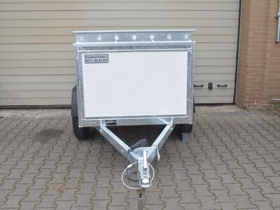 VDM Trailers Deckelanhänger 750 Kg 200x100x64 weiss