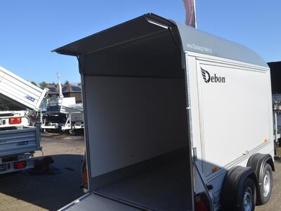 Debon Roadster C500 Foam 2000 Kg 313x166x201 Seitenklappe Eisengrau