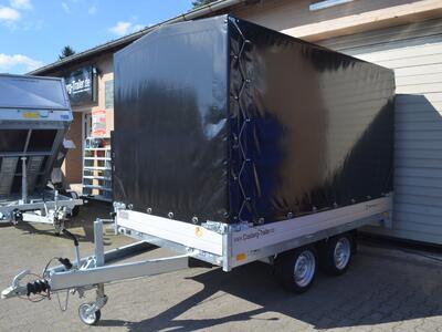 Saris Hochlader 2000 Kg 3060x1700x1800 mm Plane schwarz