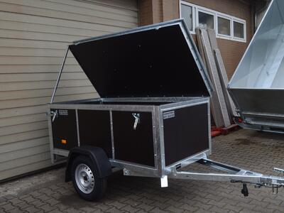 VDM Trailers Deckelanhänger 750 Kg 200x100x64 braun
