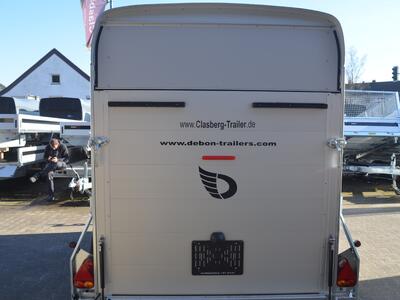 Debon Roadster C500 Foam 2000 Kg 313x166x201 Seitenklappe Eisengrau