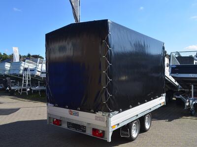 Saris Hochlader 2000 Kg 3060x1700x1800 mm Plane schwarz