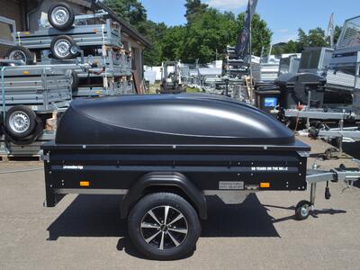 Brenderup 1205SUB 750 Kg 204x116x35 kippbar Black Edition Deckel