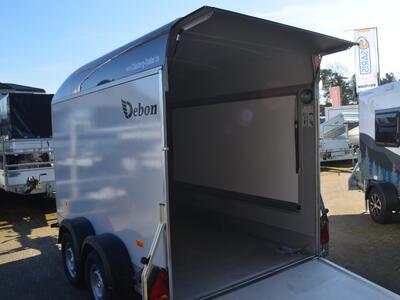 Debon Roadster C500 Foam 2000 Kg 313x166x201 Seitenklappe Eisengrau