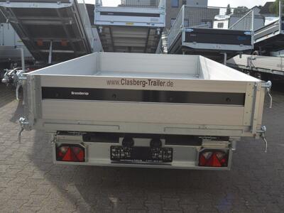 Brenderup 3 Seitenkipper 3500 Kg 325x180x35 TT5325ATB3500 perforierter Stahlboden