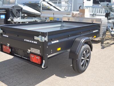 Brenderup 1205SUb 750 Kg 204x116x35 Black Edition