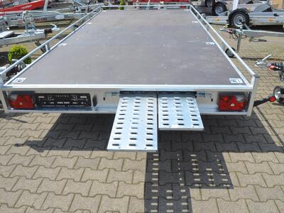 Mietanhänger 18 Autotransporter 3500 Kh 4500x2200 mm