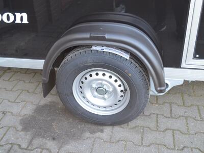 Debon Cargo 1300 Kg 3000x1500x1650 mm Schwarz Seitentür