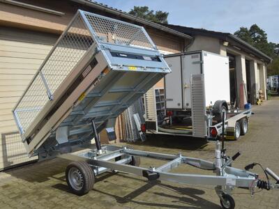 Brenderup BT4260SB1500 Heckkipper Laubgitter Handpumpe
