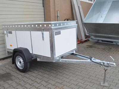 VDM Trailers Deckelanhänger 750 Kg 200x100x64 weiss