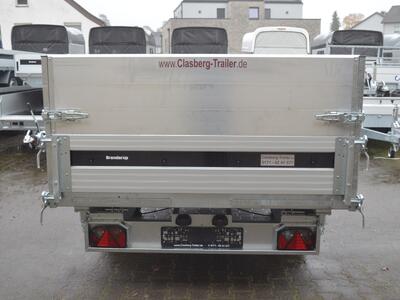 Brenderup 3 Seitenkipper 2700 Kg 3250x1800x800 mm TT5325ATB Bordwandaufsatz