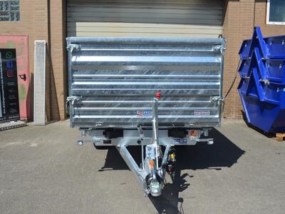Saris 3 Seitenkipper 3500 Kg 360x176x100 E+H Pumpe Aufsatzwände Stahl