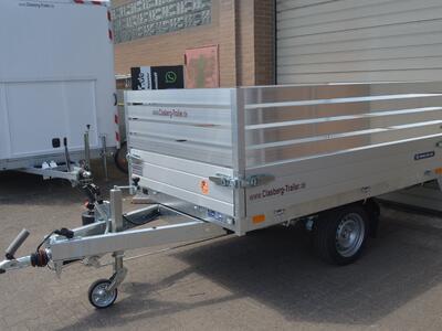 Saris Heckkipper K1 1500 Kg 2560x1500x800 Handpumpe Aluaufbau