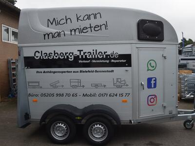 Mietanhänger 21 Pferdeanhänger 2000 Kg