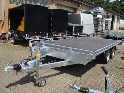 Mietanhänger 18 Autotransporter 3500 Kh 4500x2200 mm