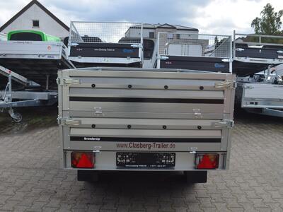 Brenderup Hochlader 1300 Kg 2500x1420x700 mm 3251STB1300 doppelte Bordwände