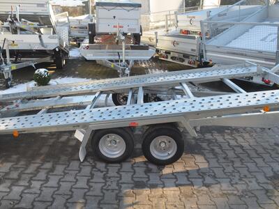 Mietanhänger 16 Autotransporter 3000 Kg 4000x2000