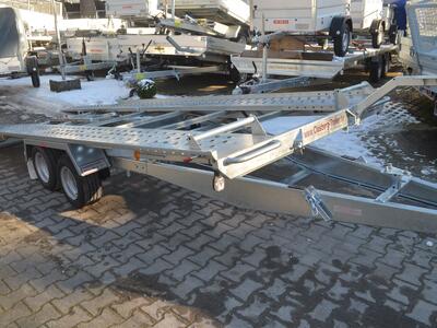 Mietanhänger 16 Autotransporter 3000 Kg 4000x2000