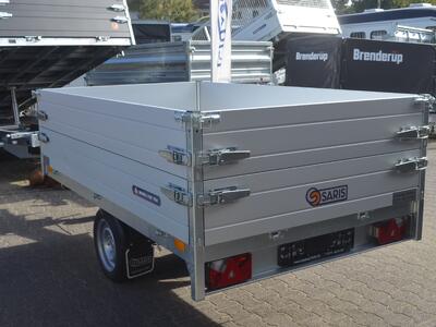 Saris Heckkipper 1500 Kg 256x150x60 H-Pumpe dop. Bordwand