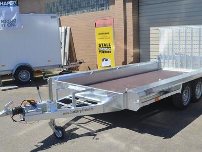 Vlemmix Baumaschinentransporter 3500 kg 400x180 3 Achsen