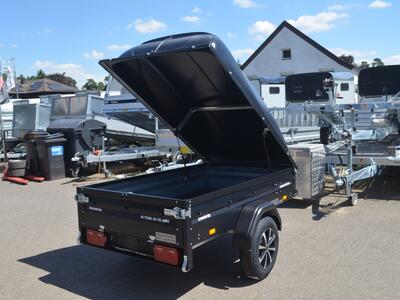 Brenderup 1205SUB 750 Kg 204x116x35 kippbar Black Edition Deckel