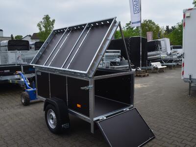 VDM Trailers Deckelanhänger 750 Kg 200x100x64 braun