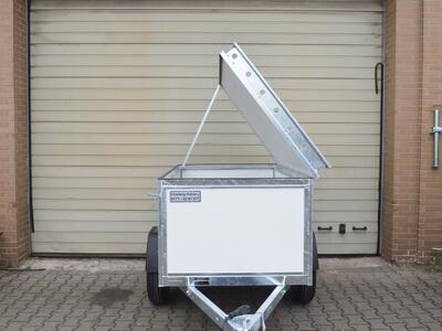 VDM Trailers Deckelanhänger 750 Kg 200x100x64 weiss