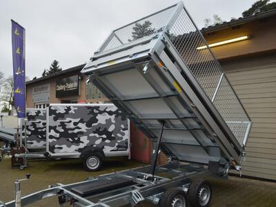 Brenderup 3 Seitenkipper 2700 Kg 3250x1800x1150 mm TT5325ATB2700