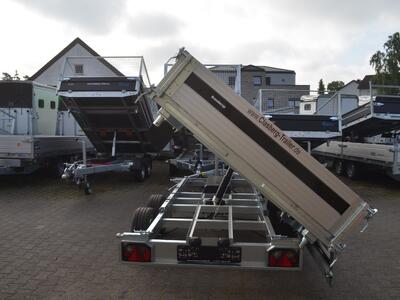 Brenderup 3 Seitenkipper 3500 Kg 325x180x35 TT5325ATB3500 perforierter Stahlboden