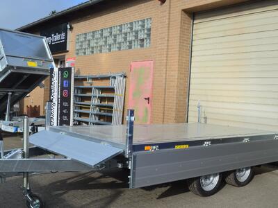 Brenderup 3 Seitenkipper 3500 Kg 325x180x35 TT5325ATB3500 perforierter Stahlboden