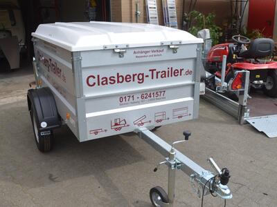 Mietanhänger Deckel 750 Kg 2000x1000x720 mm