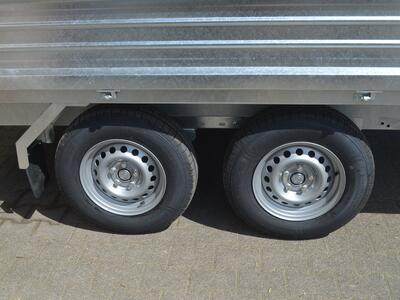 Saris 3 Seitenkipper 3500 Kg 360x176x100 E+H Pumpe Aufsatzwände Stahl