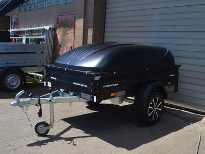 Brenderup 1205SUB 750 Kg 204x116x35 kippbar Black Edition Deckel