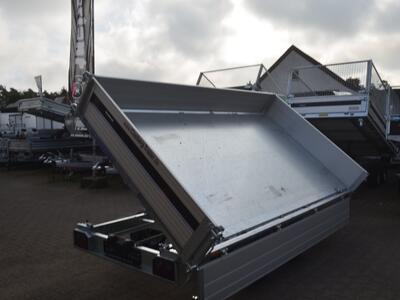 Brenderup 3 Seitenkipper 3500 Kg 325x180x35 TT5325ATB3500 perforierter Stahlboden