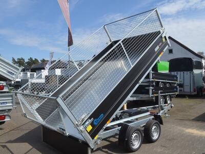 Debon PW3.3 E 3 Seitenkipper 3500 Kg 330x186x95 Laubgitter