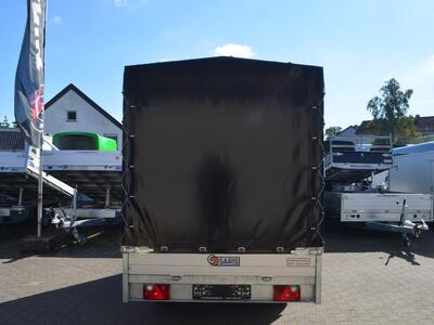 Saris Hochlader 2000 Kg 3060x1700x1800 mm Plane schwarz